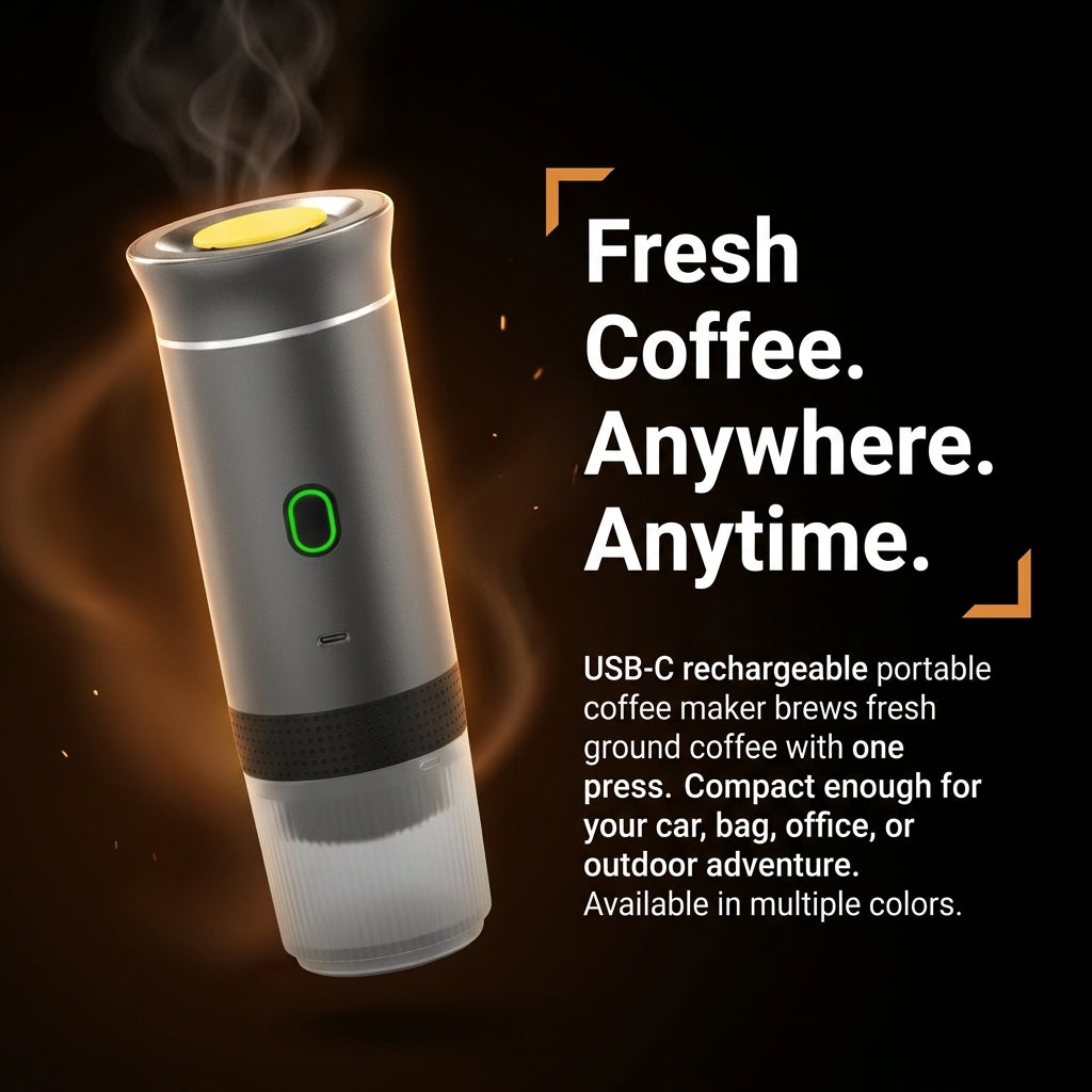 Portable coffee maker compared with other coffee options